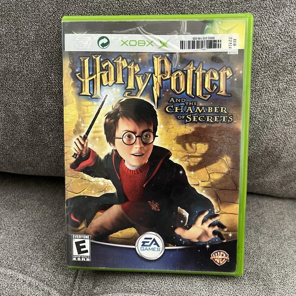 Harry Potter and the Chamber of Secrets (Microsoft Xbox) CIB, Tested & Working
